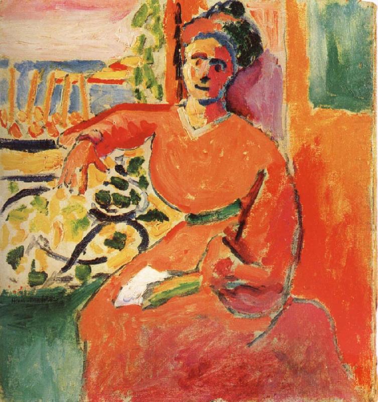 Henri Matisse Woman in the front of window china oil painting image